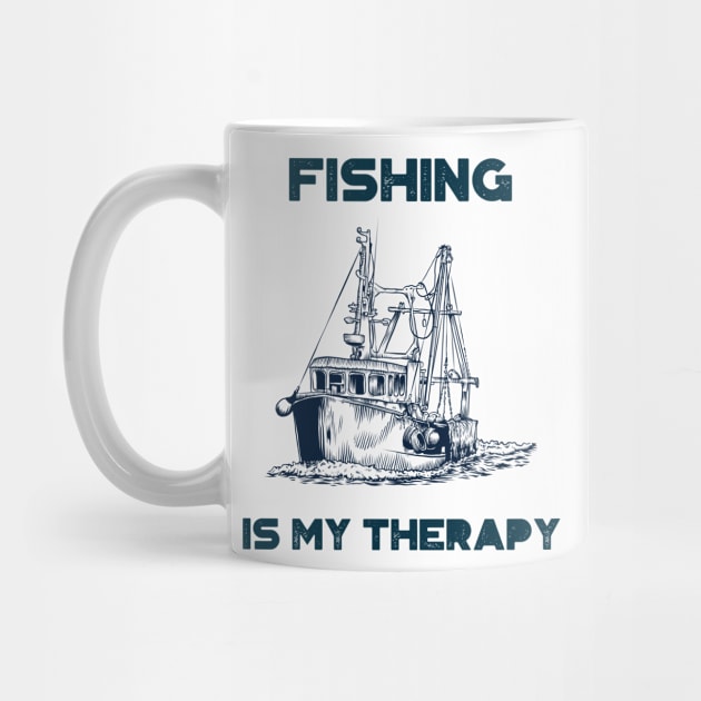 Fishing is my therapy by WizardingWorld